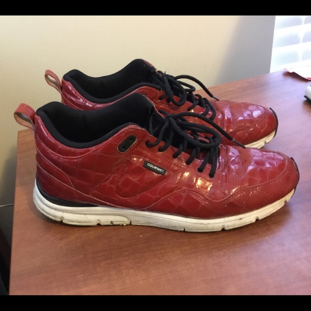 All Red Gourmet Sneakers